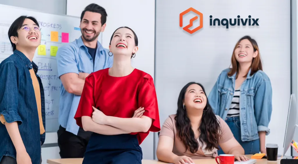 A Group of People in an Office